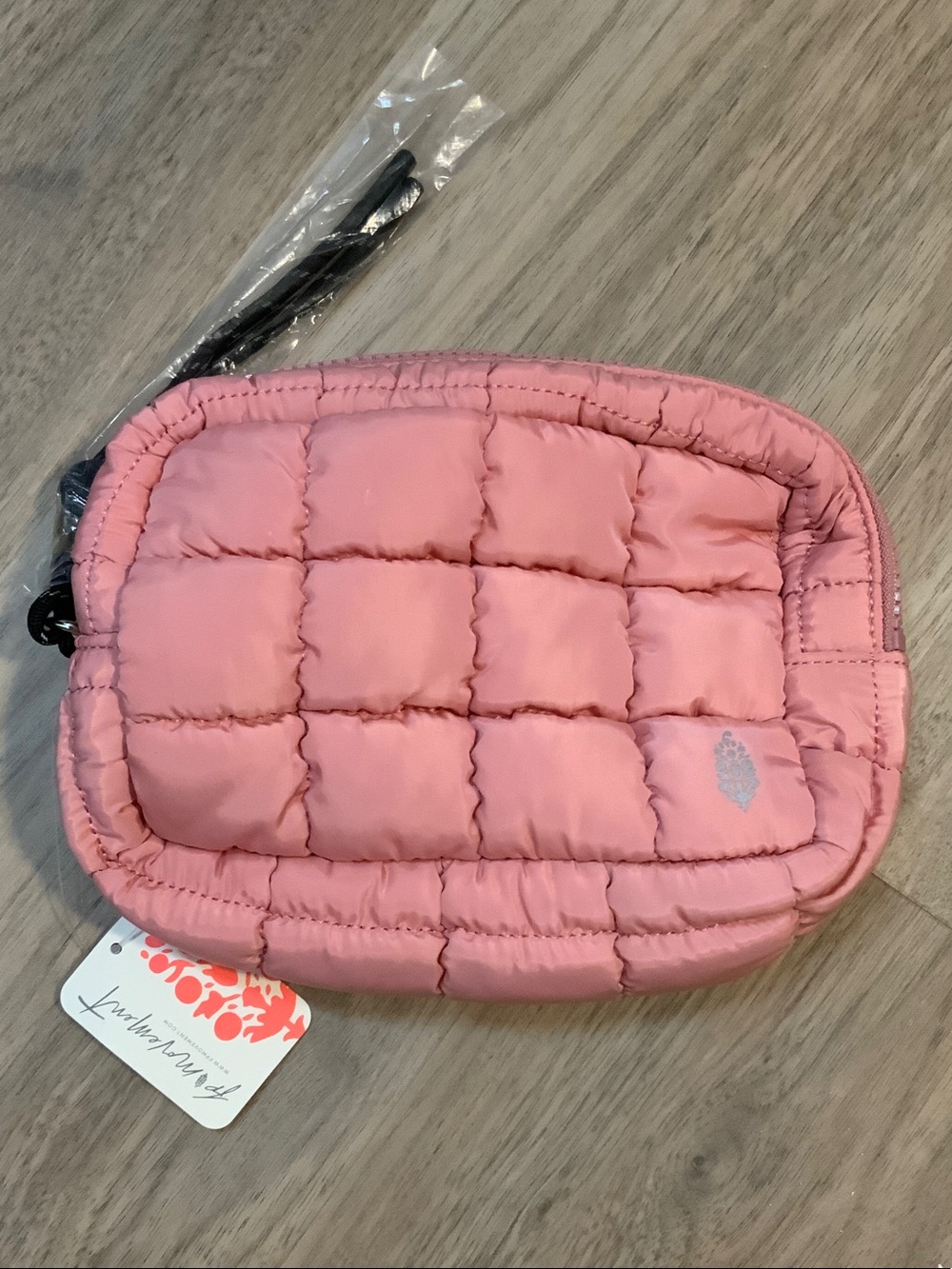 FP Movement by Free People Quilted Carryall Pink Puffer Bag